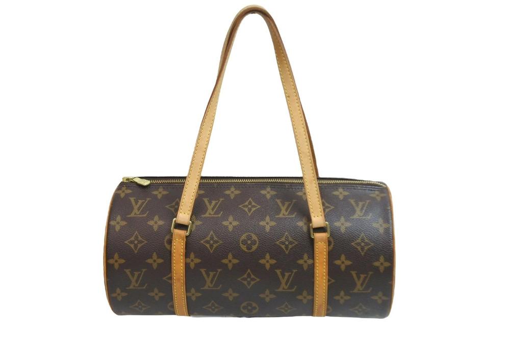 Louis Vuitton Monogram Bag Shoulder Brown Papillon Brown